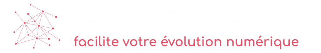 tech by step maintenance informatique st herblain logo blanc et rose